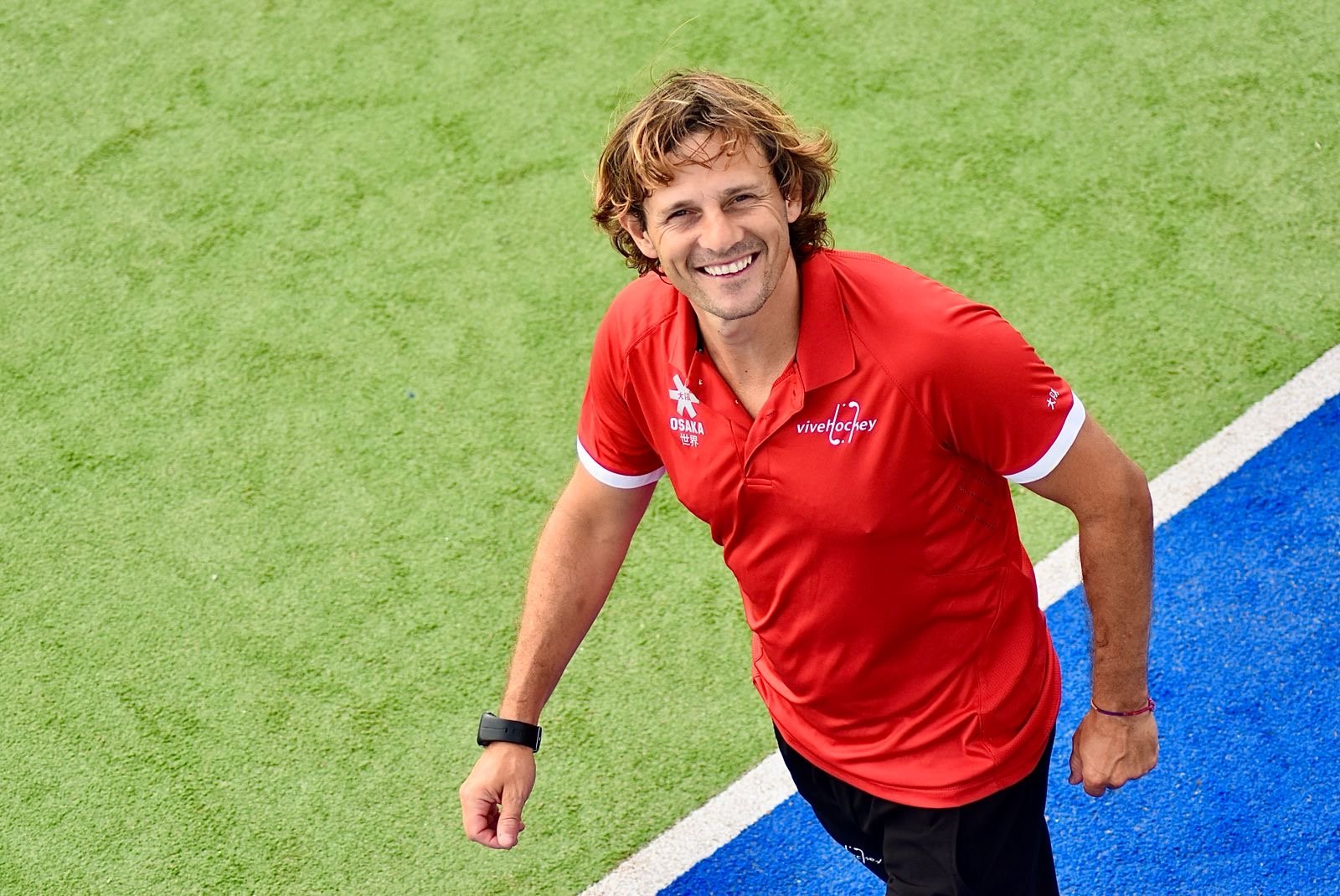 Agustín Nuñez en cancha